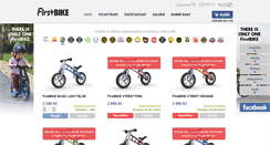 Desktop Screenshot of firstbike.cz