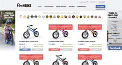 Desktop Screenshot of firstbike.sk