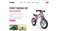 Desktop Screenshot of firstbike.com
