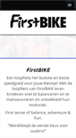 Mobile Screenshot of firstbike.nl