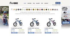 Desktop Screenshot of firstbike.us